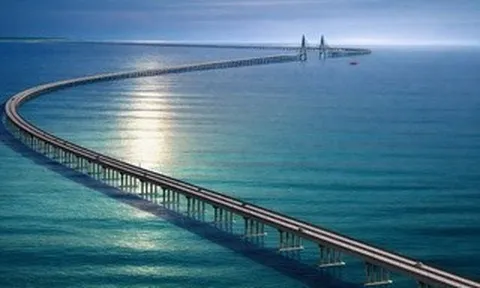 Đề xuất chấp thuận phương án tuyến dự án đường vượt biển Cần Giờ- Vũng Tàu