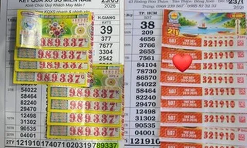Đại lý tìm những khách trúng 2 giải độc đắc xổ số miền Nam