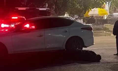 Tài xế Mazda lao xe vào nhóm người trước nhà hàng ở Nghệ An, nạn nhân gãy chân