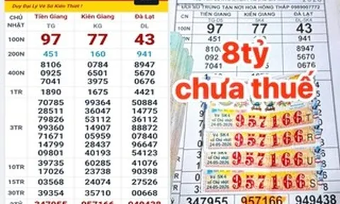 Sáng 25-5, lộ diện nơi trúng 1 giải độc đắc và 3 giải an ủi xổ số miền Nam
