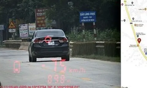 739 chủ xe ô tô dưới đây nhanh chóng nộp phạt nguội theo Nghị định 168