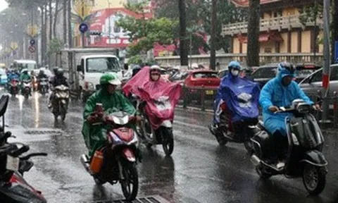 TPHCM và Nam Bộ tiếp tục có đợt mưa diện rộng