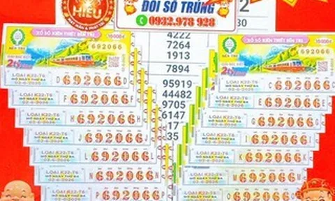 Xổ số miền Nam: 2 giải độc đắc và 3 giải an ủi xổ số miền Nam lộ diện vào sáng 3-6