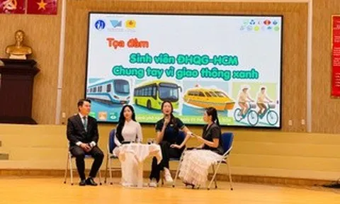 ĐHQG TPHCM khuyến khích sinh viên đi xe buýt, metro