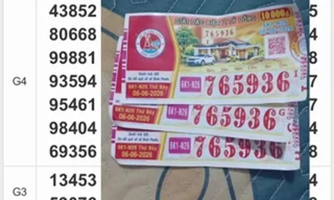 Xổ số miền Nam ngày 6-6: Giải độc đắc vé số Bình Phước lộ diện sớm bất ngờ