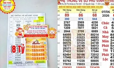 Đại lý tìm người trúng độc đắc nhiều vé xổ số miền Nam
