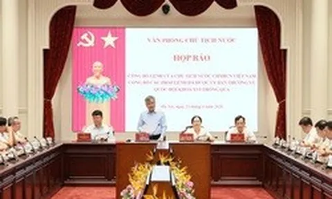 Công bố Lệnh của Chủ tịch nước về 2 Pháp lệnh