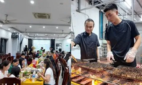 50 khách mắc kẹt vì bão số 1, chủ khách sạn ở Cô Tô mổ lợn rừng nuôi cả năm làm tiệc đãi