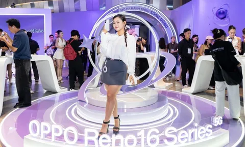 'Sống động mọi chuyển động' tại sự kiện ra mắt Oppo Reno16 series 5G