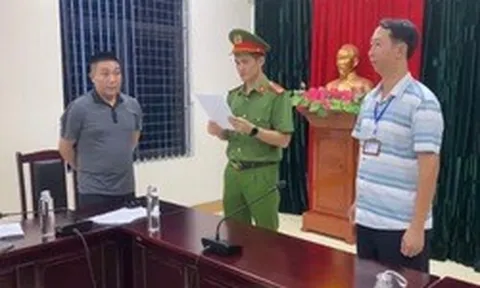 Thi hành lệnh bắt tạm giam Giám đốc Trần Đức Thắng SN 1979
