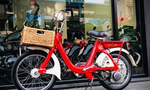 Xe máy cổ Honda P25 1965 tốc độ tối đa 40 km/h, giá đắt ngang Air Blade đời mới