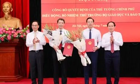 Công bố quyết định điều động, bổ nhiệm 2 Thứ trưởng