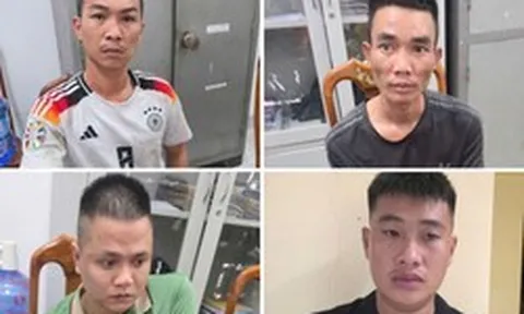 Công an kiểm tra khu vực hồ điều hòa lúc hơn 22 giờ đêm, 4 người đàn ông bị khởi tố