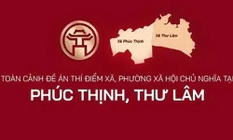 Toàn cảnh Đề án thí điểm xã, phường xã hội chủ nghĩa tại Phúc Thịnh, Thư Lâm