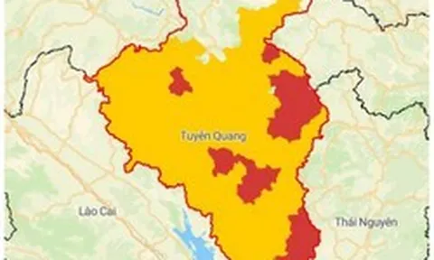 Tuyên Quang nguy cơ ngập sâu đến 2m, đề phòng lũ quét, sạt lở tại 105 xã phường