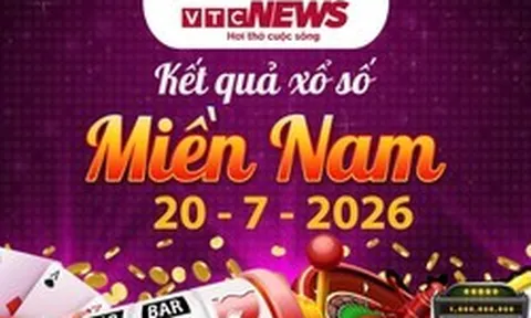 XSMN 20/7 - Kết quả xổ số miền Nam hôm nay 20/7/2026