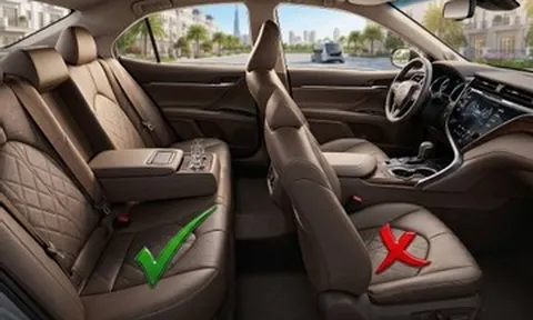 Vì sao ghế ngồi phía sau bên phụ luôn được xem là vị trí VIP nhất trên ô tô?