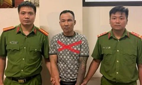 Bắt Chiến "sa cơ" khi đang trốn ở gần cầu vượt cao tốc Hà Nội - Hải Phòng