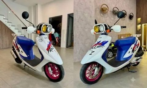 Honda Dio Baja đời 1996 giá 150 triệu, xe ga Nhật hiếm gặp đắt ngang SH350i