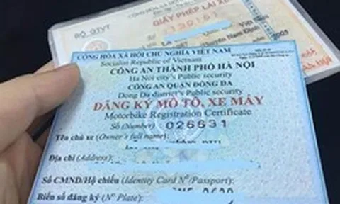 Quy định mới khi đăng ký xe sẽ chính thức áp dụng từ ngày 15/8 tới đây