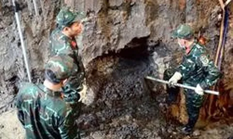 Phát hiện thêm 5 bộ hài cốt liệt sĩ tại công viên Lê Thị Riêng