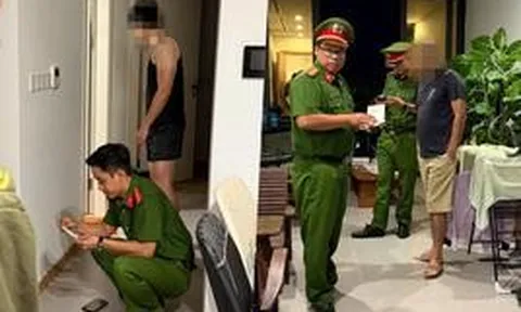 Gần 150 cán bộ, chiến sĩ đồng loạt ra quân kiểm tra 9 block chung cư lúc 5 giờ sáng