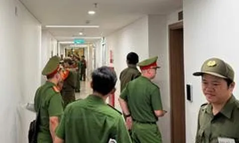 200 cán bộ, chiến sĩ đồng loạt kiểm tra 2 khu căn hộ cao cấp lúc 3 giờ sáng