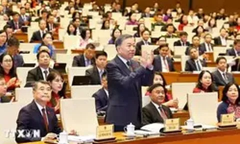 Lãnh đạo Đảng, Nhà nước dự Kỳ họp không thường lệ thứ Nhất, Quốc hội khóa XVI
