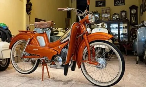 Xe đạp máy Pháp hơn 60 năm tuổi có giá đắt ngang xe ga Vespa