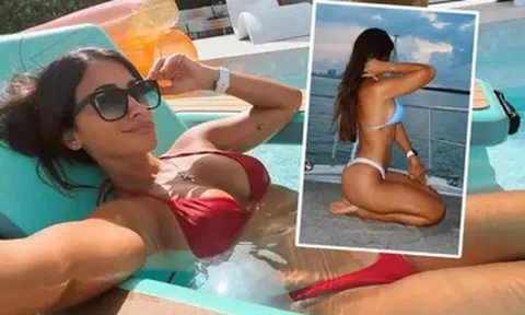 Vợ người mẫu của Messi đăng ảnh mặc bikini và phản ứng của bạn gái Ronaldo