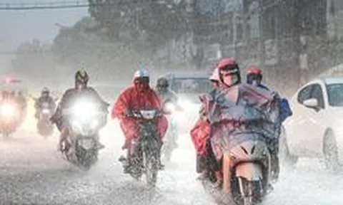 Sáng mai, Bắc Bộ sẽ có mưa to đến rất to