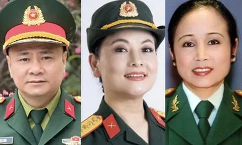 3 NSND mang quân hàm Đại tá quân đội, 1 người là tiến sĩ cả nước biết mặt