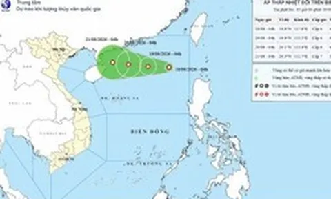 Biển Đông có áp thấp nhiệt  đới