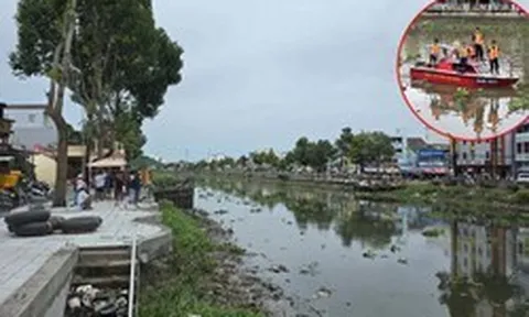 Danh tính thanh niên 19 tuổi mất tích trong vụ 4 người thách nhau bơi qua sông sau bữa nhậu