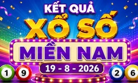 XSMN 19/8 - Kết quả XSMN hôm nay thứ Tư ngày 19/8/2026