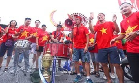 Hàng vạn CĐV hướng về Mỹ Đình chờ đội tuyển Việt Nam vào chung kết ASEAN Cup 2026