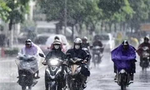 Bắc Bộ mưa to, cục bộ có nơi mưa rất to