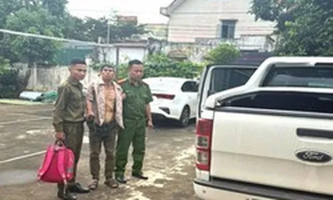 Kiểm tra căn nhà hoang, công an bắt Vũ Thùy Mạnh SN 1982