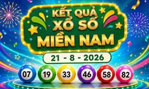 XSMN 21/8 - Kết quả XSMN hôm nay thứ Sáu ngày 21/8/2026
