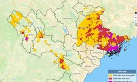 9 tỉnh miền Bắc nguy cơ lũ quét và sạt lở, khả năng xuất hiện lũ trên báo động 3