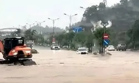 Bão số 4 tiếp tục gây mưa lớn ở Hải Phòng, Quảng Ninh và Lạng Sơn
