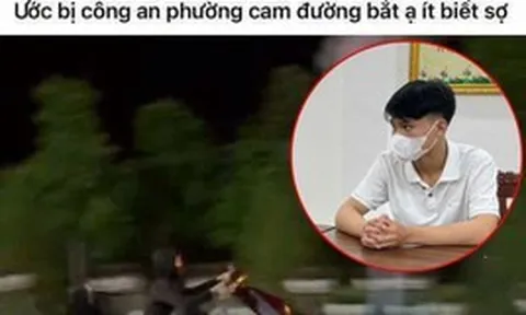 Thanh niên đăng ẩn danh clip bốc đầu và "ước bị công an bắt" lên Facebook