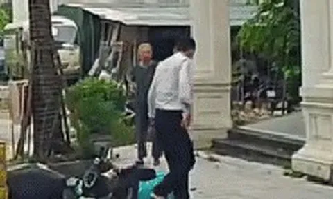 Hà Nội: Bảo vệ Khu đô thị Louis Hoàng Mai hành hung tài xế xe công nghệ