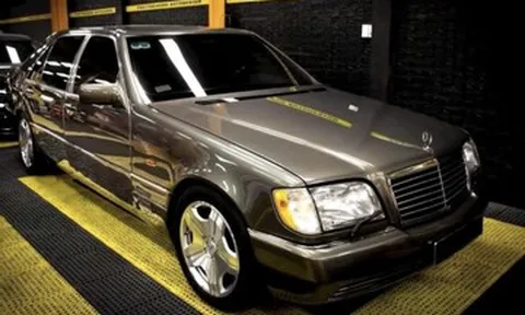 Mercedes-Benz S600 W140 V12 đời 1995 vẫn nguyên bản, hàng hiếm tại Việt Nam