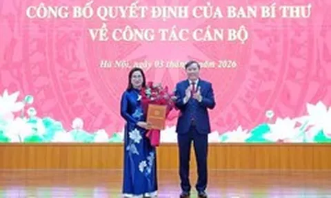 Ban Bí thư Trung ương Đảng điều động, bổ nhiệm nhân sự