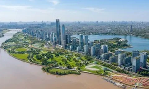 Hình hài chi tiết khu đô thị sông Hồng đón 1,2 triệu dân tương lai