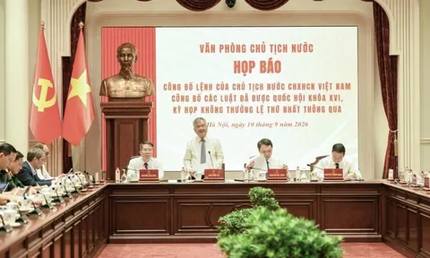 Công bố Lệnh của Chủ tịch nước về Luật sửa đổi, bổ sung một số điều của Luật Xuất bản
