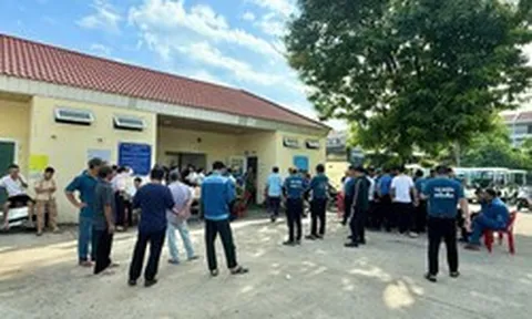 Công an đồng loạt ra quân kiểm tra 2 công ty, xét nghiệm ma túy 137 tài xế, nhân viên
