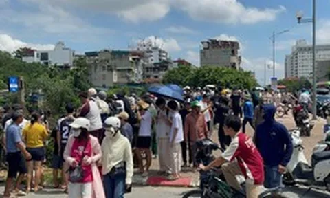 Hiện trường tìm thấy thi thể nam sinh mất tích ở Hà Nội