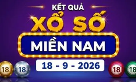 XSMN 18/9 - Kết quả XSMN hôm nay 18/9/2026 - Xổ số miền Nam ngày 18 tháng 9